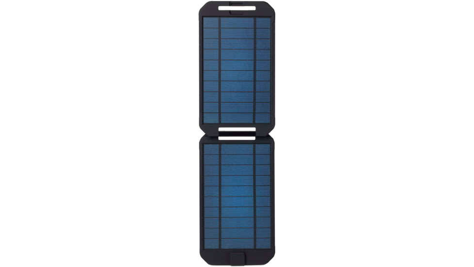 PowerTraveller Extreme Solar powered Charger, Black/Orange Striping, Battery -5.3 x 2.8 x .78 mm, solar -7.91 x 4.48 x , PTL-EXT001