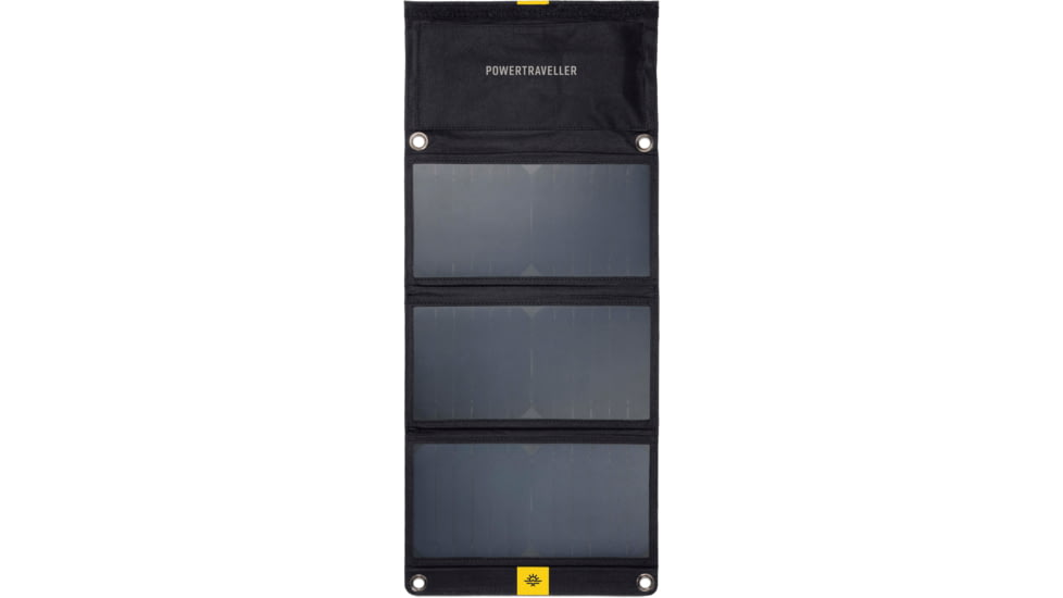 PowerTraveller Falcon 40 Foldable, Multi-Voltage Solar Panel, Black, PTL-FLS040