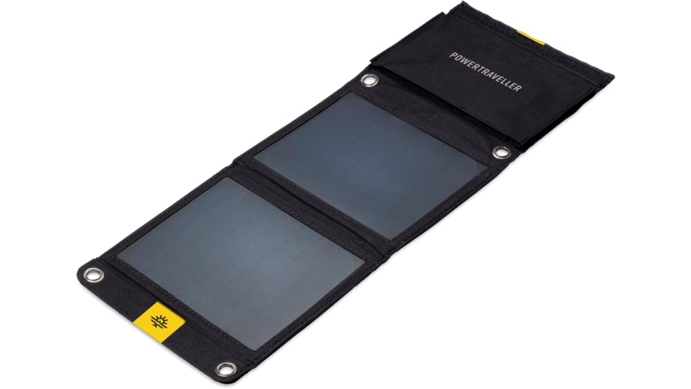 PowerTraveller Falcon 7 Foldable Solar Panel, Black, PTL-FLS007