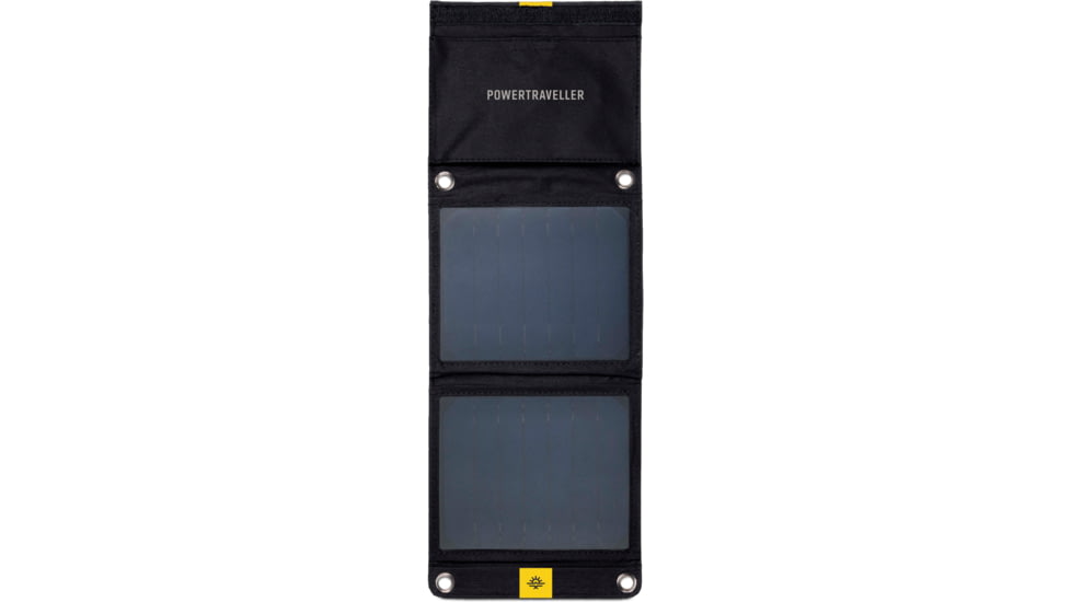 PowerTraveller Falcon 7 Foldable Solar Panel, Black, PTL-FLS007