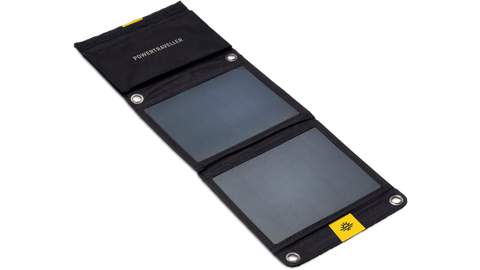 PowerTraveller Falcon 7 Foldable Solar Panel, Black, PTL-FLS007