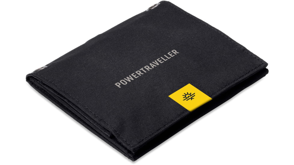 PowerTraveller Falcon 7 Foldable Solar Panel, Black, PTL-FLS007