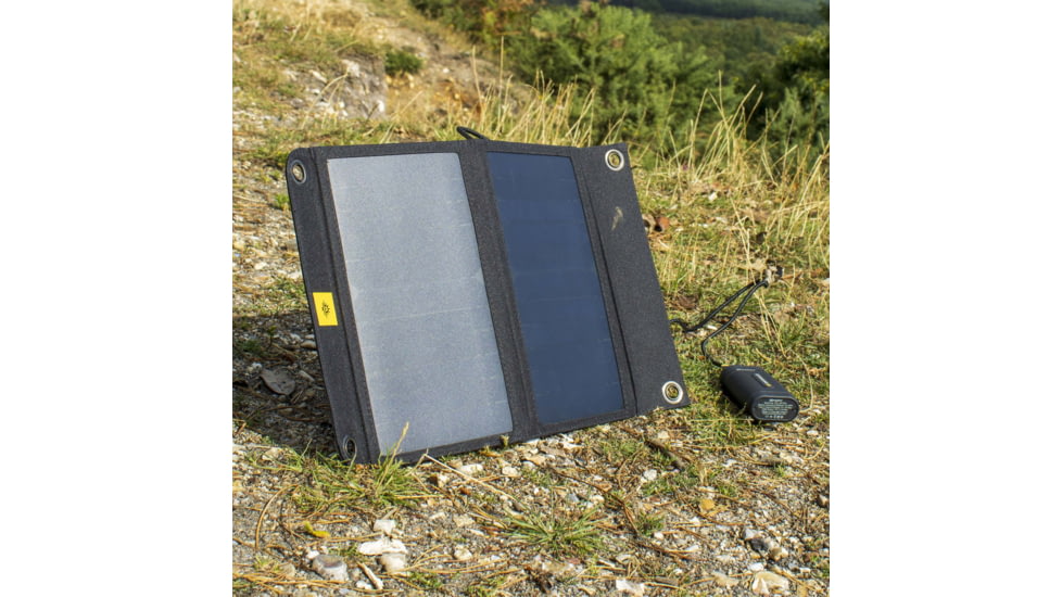 PowerTraveller Kestrel 40 Solar Charger w/ Integrated Battery, Black, One Size, PTL-KSK040
