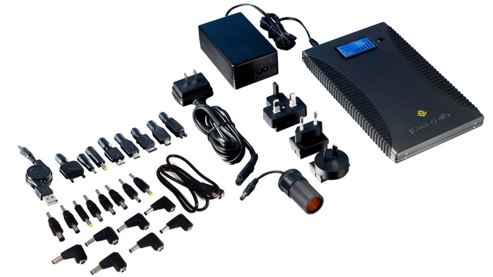 PowerTraveller Powergorilla Multi-Voltage Charger, Black, One Size, PTL-PG002