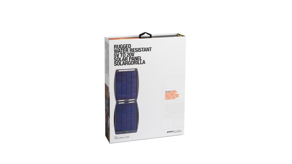 PowerTraveller Solargorilla Solar Panel, Black, 10.4 x 7.9 x .74 in SG002