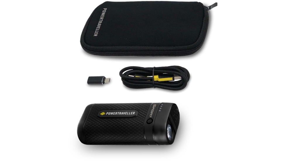 PowerTraveller Sport 25 Power Pack, Black, PTL-SPT001