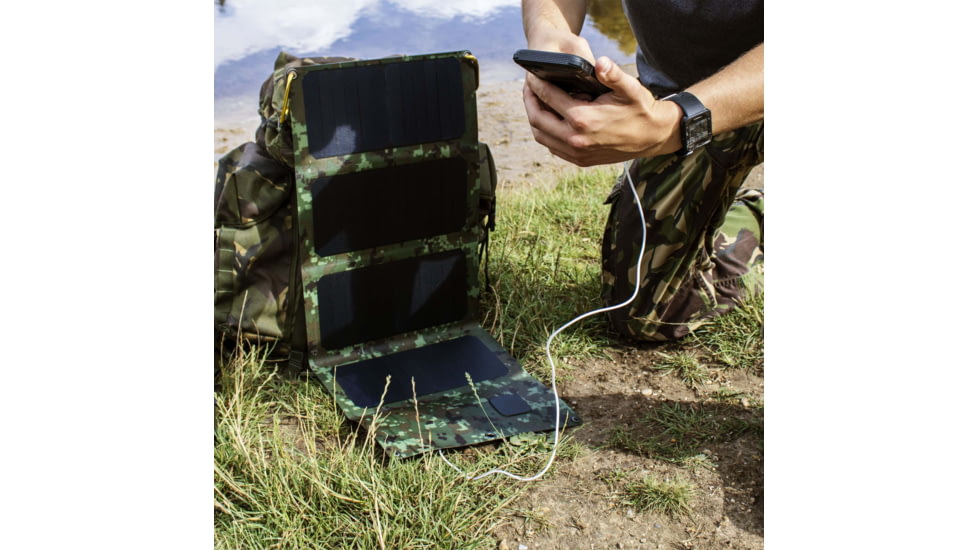 PowerTraveller Tactial Falcon 28 Foldable Efte 28 Watt Solar Panel, Camo, One Size, PTL-FLE028 TAC
