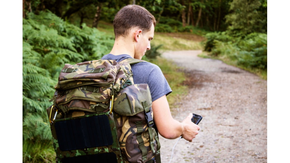 PowerTraveller Tactial Falcon 28 Foldable Efte 28 Watt Solar Panel, Camo, One Size, PTL-FLE028 TAC