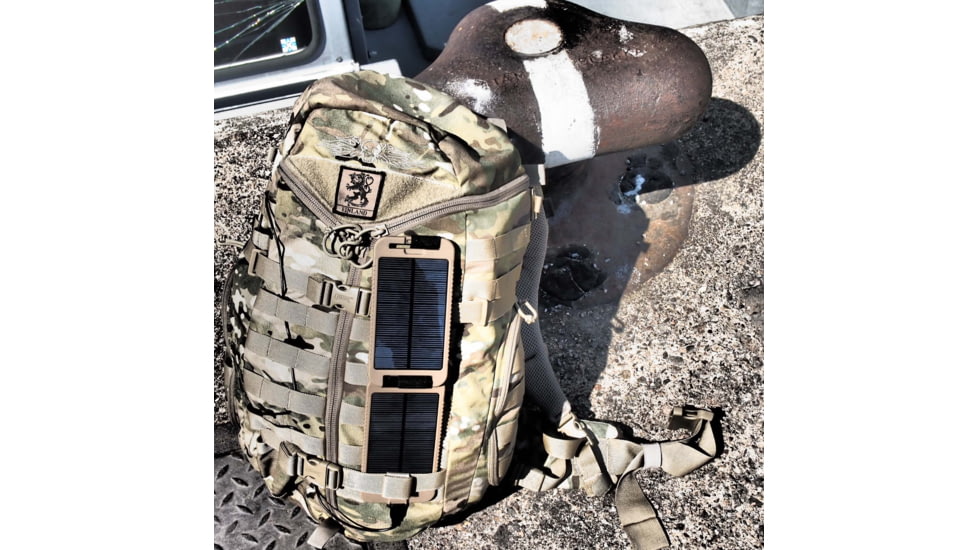 PowerTraveller Tactical Extreme 12,000Mah Solar Kit, Tan, One Size, PTL-EXT001TAC