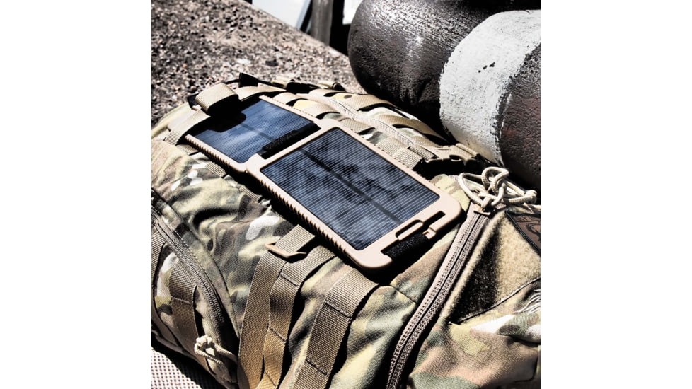 PowerTraveller Tactical Extreme 12,000Mah Solar Kit, Tan, One Size, PTL-EXT001TAC