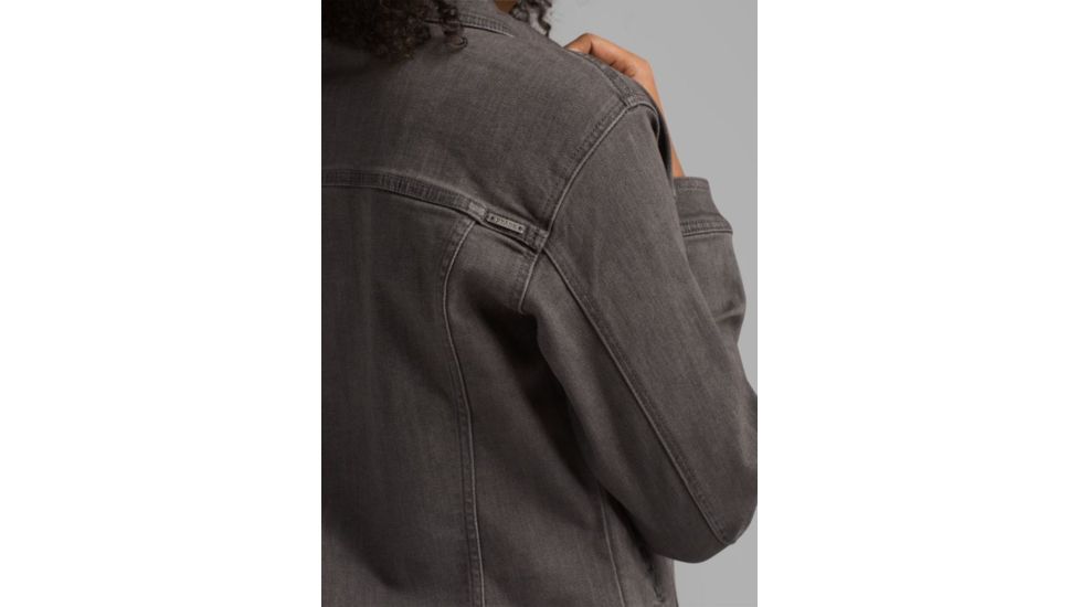 prAna Abbot Jacket - Womens, Grey Denim, Extra Small, W21190808-GYDE-XS
