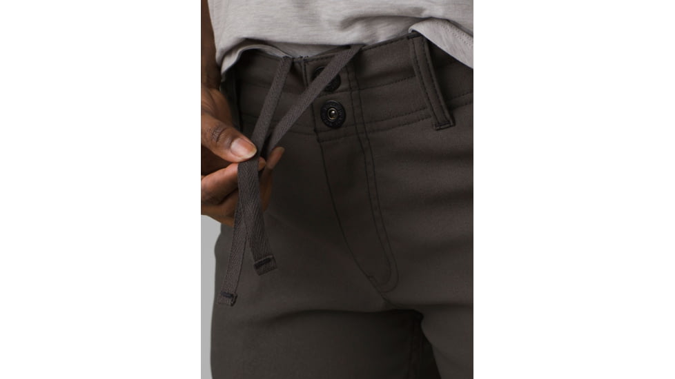 prAna Alana Short Shorts, 7 Inseam, Dark Iron, 2, 1962501-020-07-2