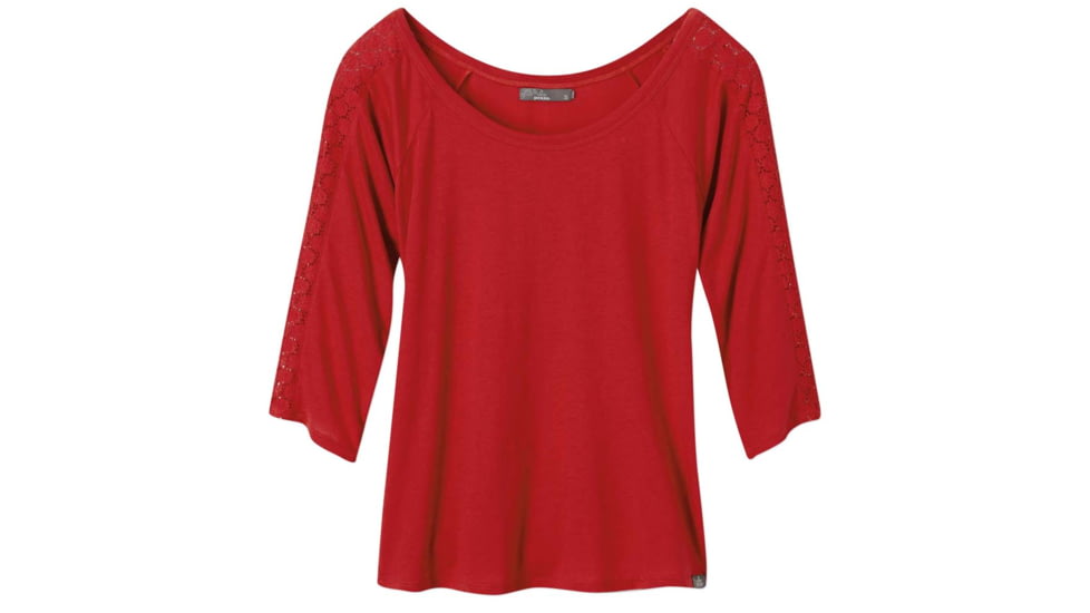 prAna Alisana Top - Women's -Sunwashed Red-X-Small