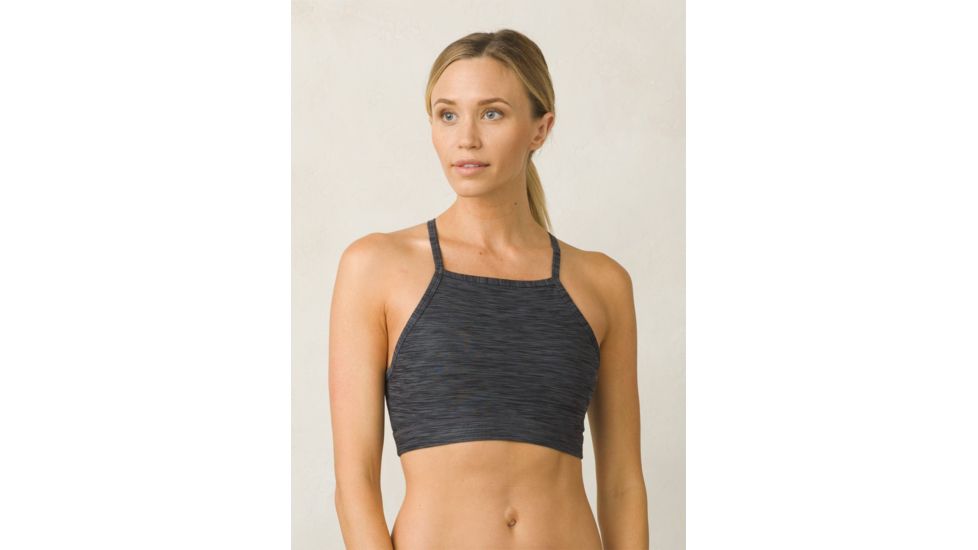 prAna Alois Bralette - Women's, Charcoal, Medium, W11180339-CHR-M