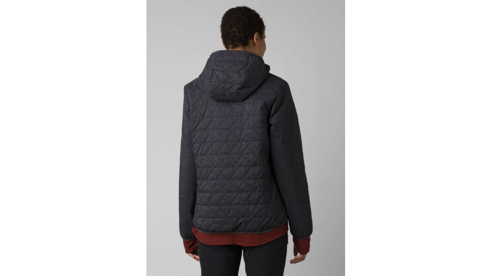 prAna Alpine Air Hooded Jacket - Women's, Extra Small, Charcoal, 1968531-020-XS