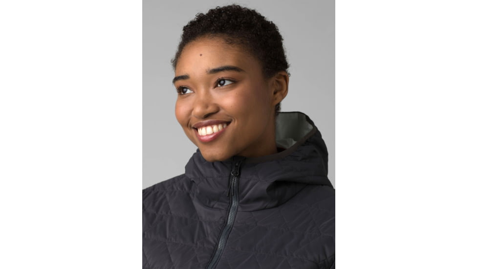 prAna Alpine Air Hooded Jacket - Women's, Extra Small, Charcoal, 1968531-020-XS