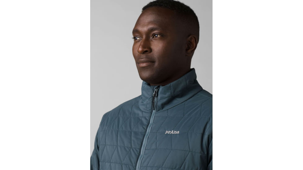 prAna Alpine Air Jacket - Men's, Large, Grey Blue, 1968571-400-L
