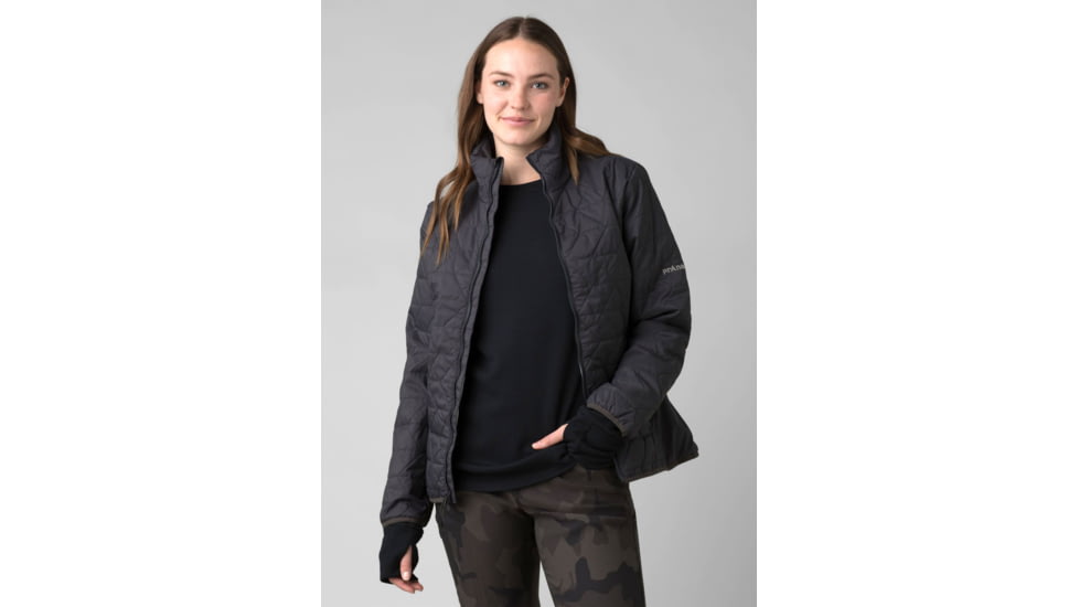 prAna Alpine Air Jacket - Women's, Medium, Charcoal, 1968511-020-M
