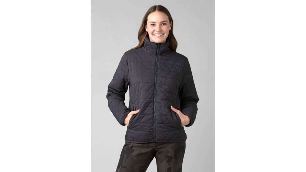 prAna Alpine Air Jacket - Women's, Medium, Charcoal, 1968511-020-M