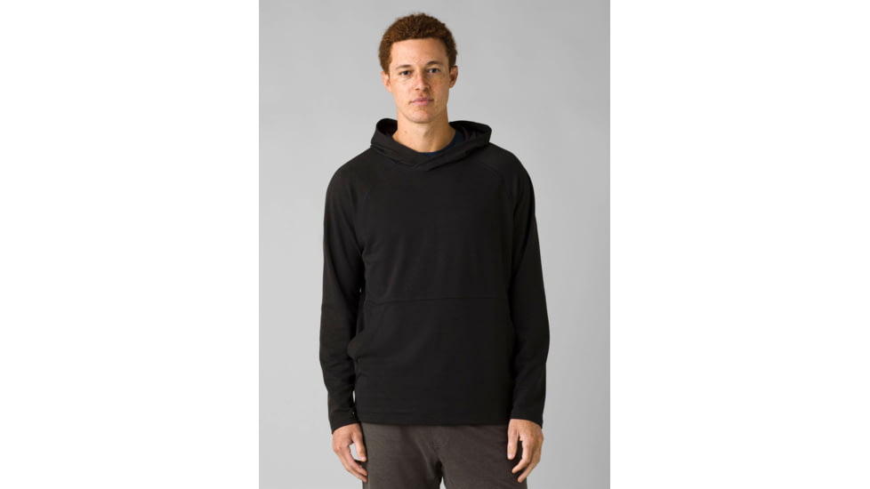 prAna Altitude Tracker Hoodie - Men's, Small, Black, 1963881-001-ST-S