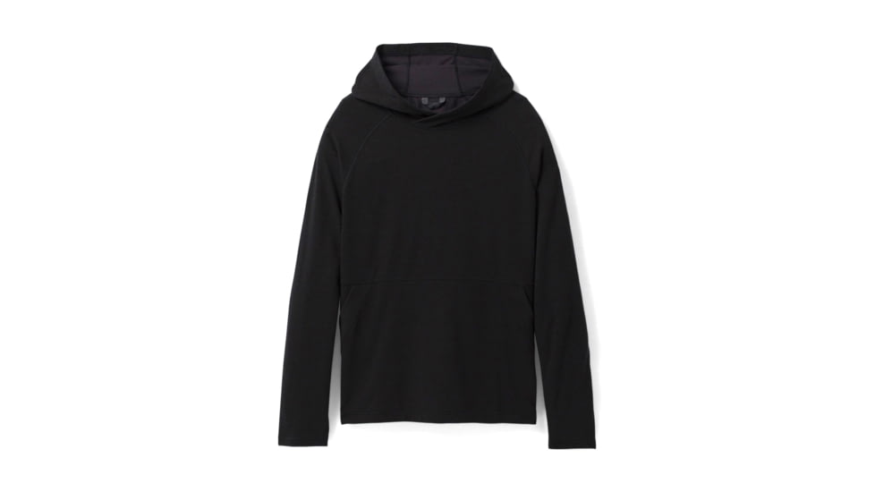 prAna Altitude Tracker Hoodie - Men's, Small, Black, 1963881-001-ST-S