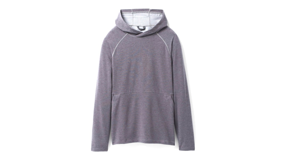 prAna Altitude Tracker Hoodie - Men's, Small, Heather Grey, 1963881-020-ST-S