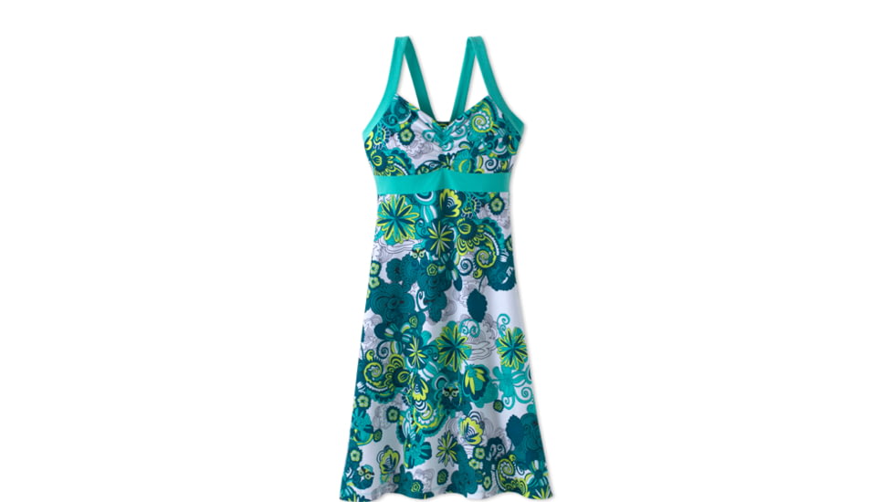 prAna Amaya Dress - Women's -Lake Flower Power-Small