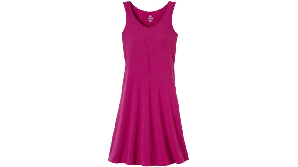 prAna Amelie Dress - Women's -Rich Fuchsia-Medium