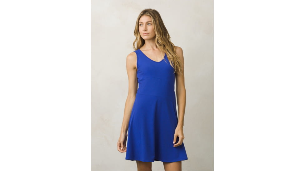 prAna Amelie Dress - Womens, Cobalt, Extra Small, W3AMEL116-CBT-XS