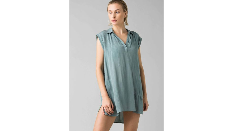 prAna Anini Tunic - Womens, Smoky Blue, Medium, W11200973-SMBL-M