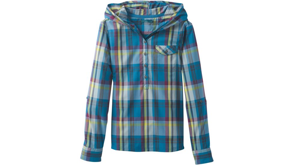 prAna Anja Top - Women's-River Rock Blue-Large