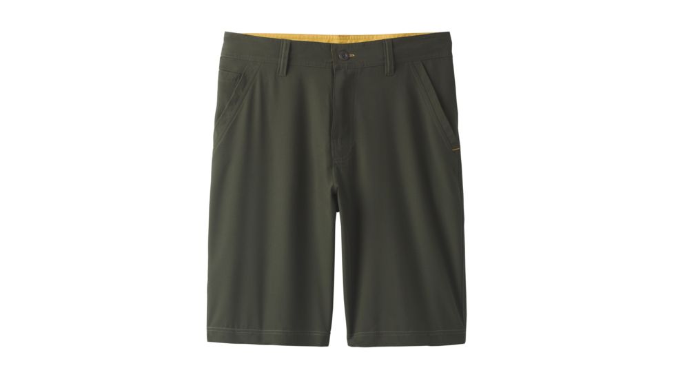 prAna Ansa Short Mens, Dark Olive, 34, M3ANSA116-DKOL-34