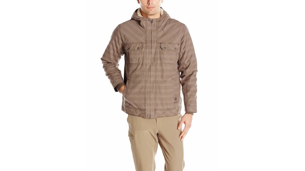 prAna Apperson Jacket - Mens-Mud Plaid-Medium
