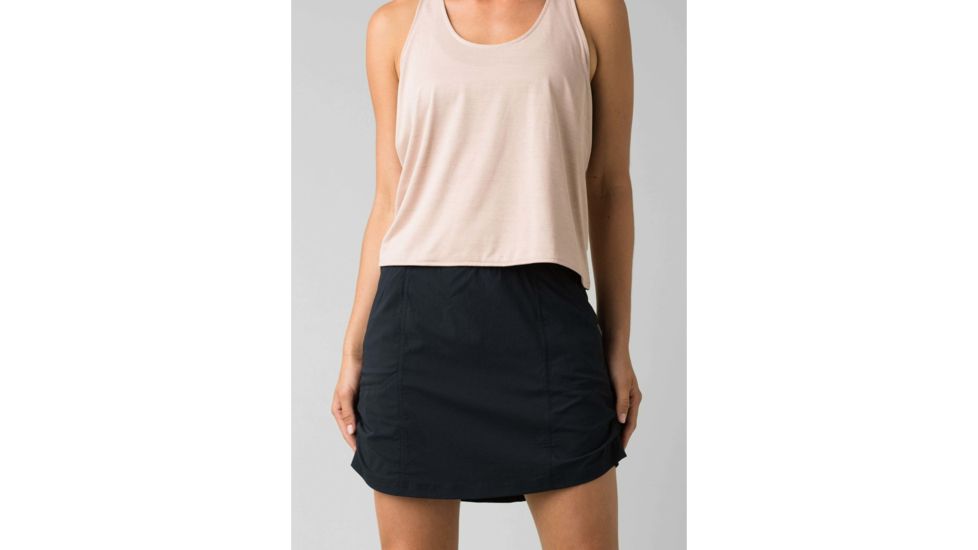 prAna Arch Skort - Womens, Black, Small, W31202055-BLK-S