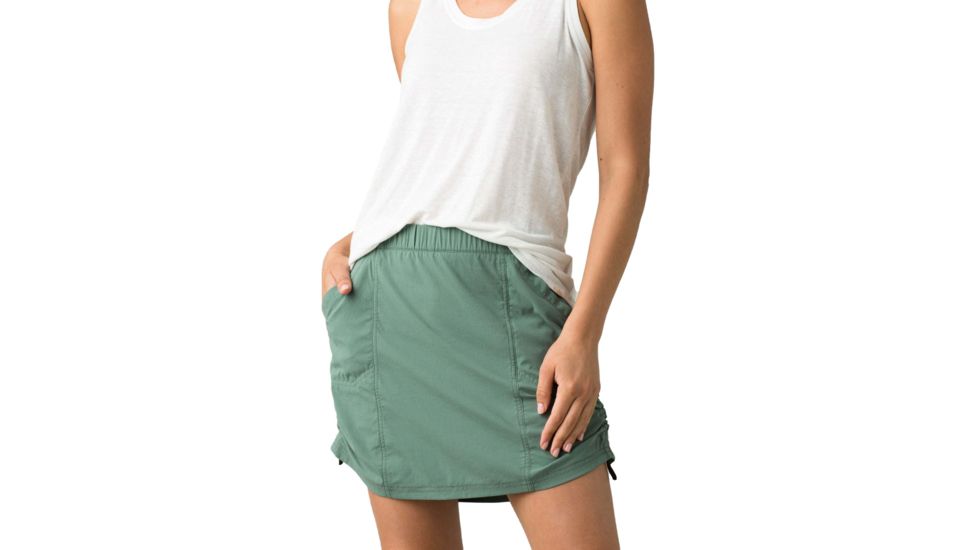 prAna Arch Skort - Womens, Canopy, Medium, W31202055-CANO-M