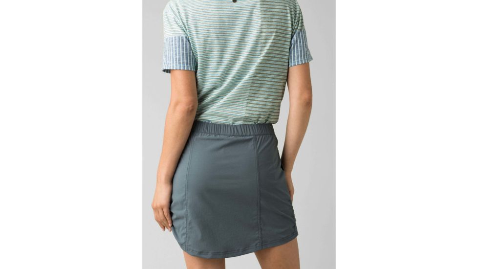 prAna Arch Skort - Womens, Chalkboard, Medium, W31202055-CHBD-M