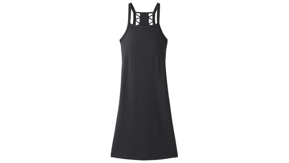 prAna Ardor Dress Womens, Black, X-Large, W31180369-BLK-XL