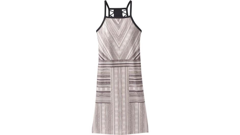prAna Ardor Dress - Womens, Pebble Samba, Small, W31180369 -077-S