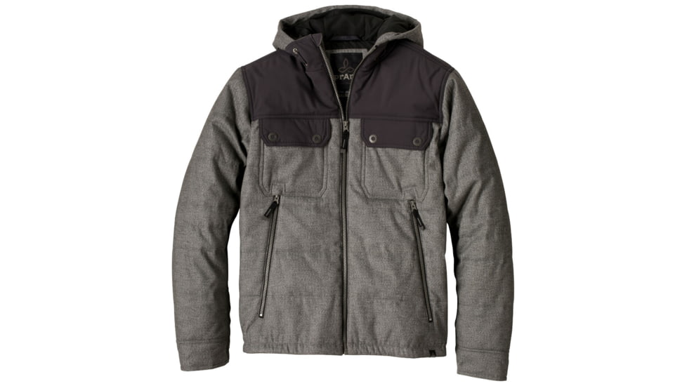 prAna Argus Jacket - Men's-Charcoal-Small