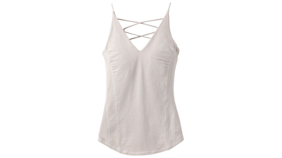 prAna Arrowland Tank - Womens, Pebble Grey, Small, W11190749 -044-S