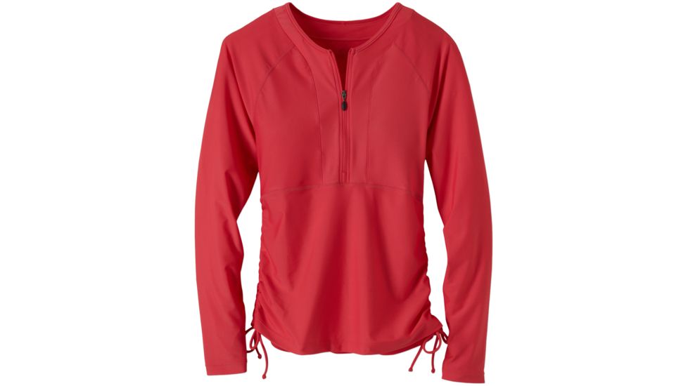 Arwyn Long Sleeve Sun Top - Womens -Azalea-Small