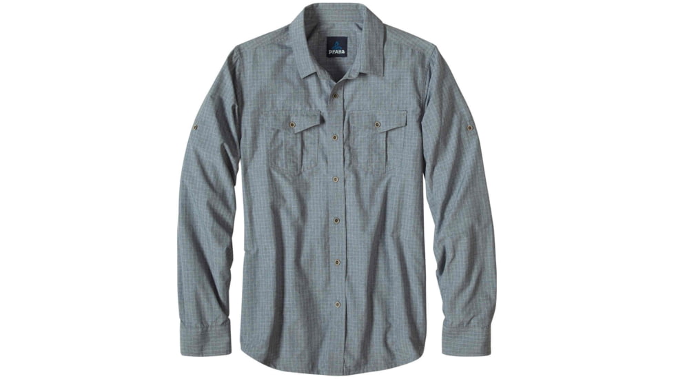 prAna Ascension Long Sleeve Shirt - Men's-Dream Blue-Large