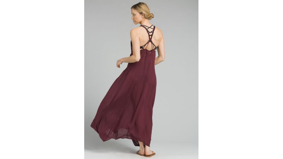 prAna Autumn Swim Cover Dress - Womens, Black Cherry, Large, W33181087-BKCY-L