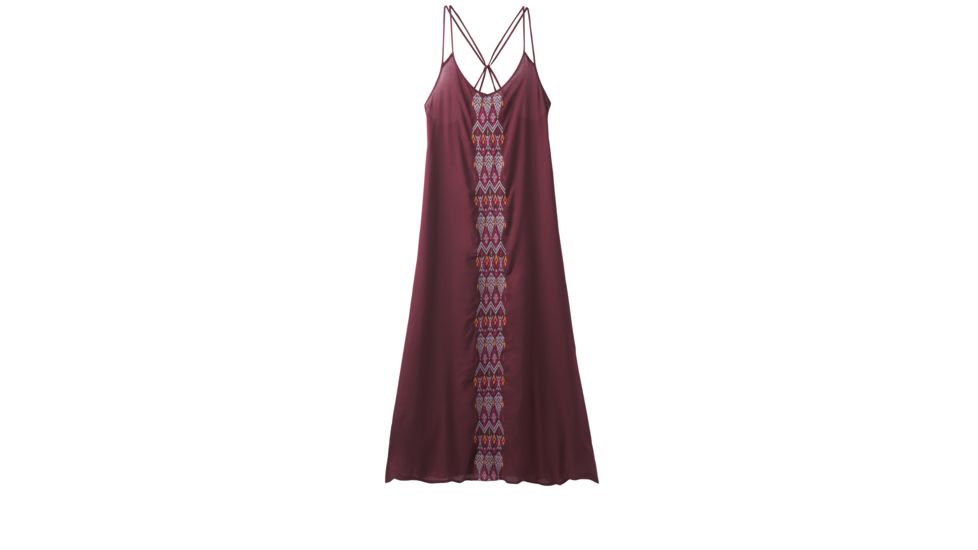 prAna Autumn Swim Cover Dress - Womens, Black Cherry, Large, W33181087-BKCY-L