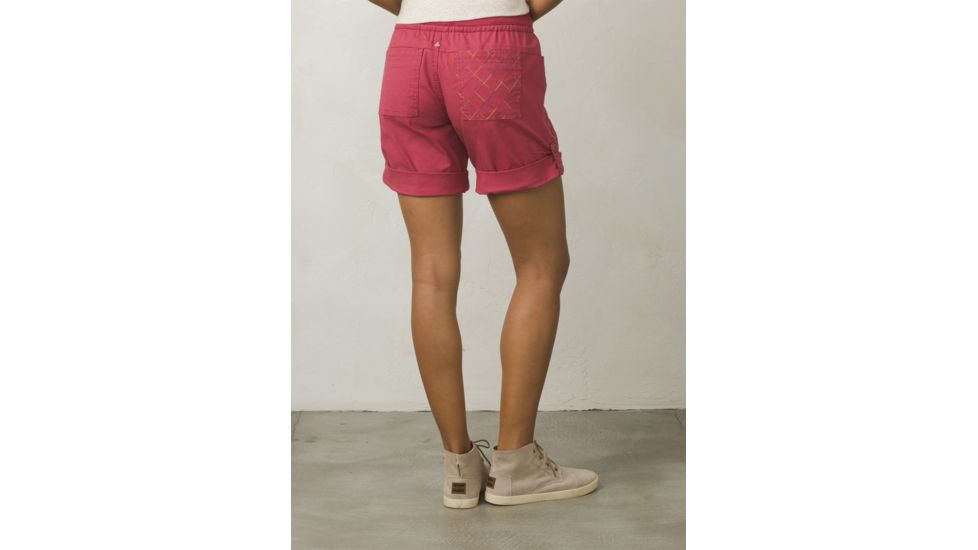 Prana Avril Short Womens, Crushed Cran, X-Large, W31170026-CRCR-XL