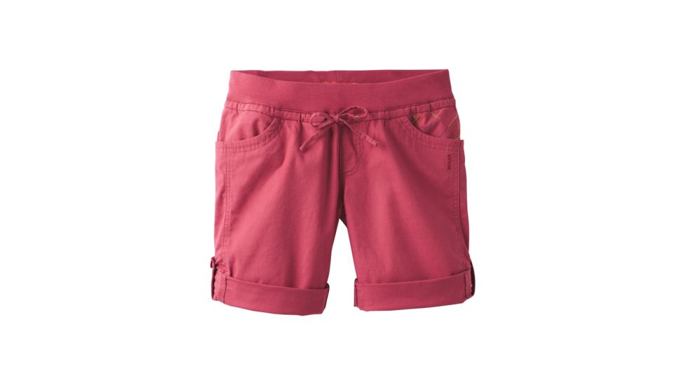 prAna Avril Short Womens, Crushed Cran, X-Large, W31170026-CRCR-XL