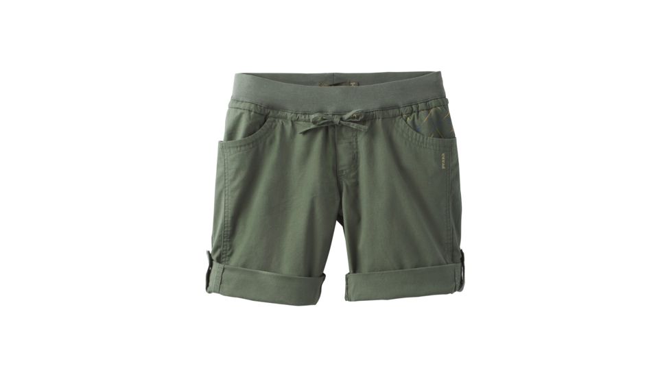 prAna Avril Short Womens, Forest Green, Small, W31170026-FOGR-S