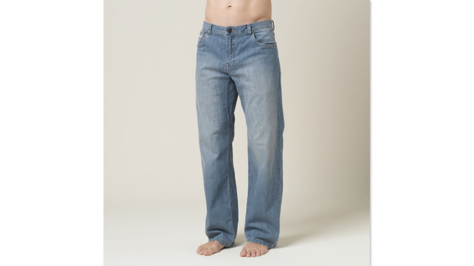 prAna Axiom Casual Jean Pant - Men's, Grey Wash, 34 Waist, Regular Inseam, M4AX321111-39