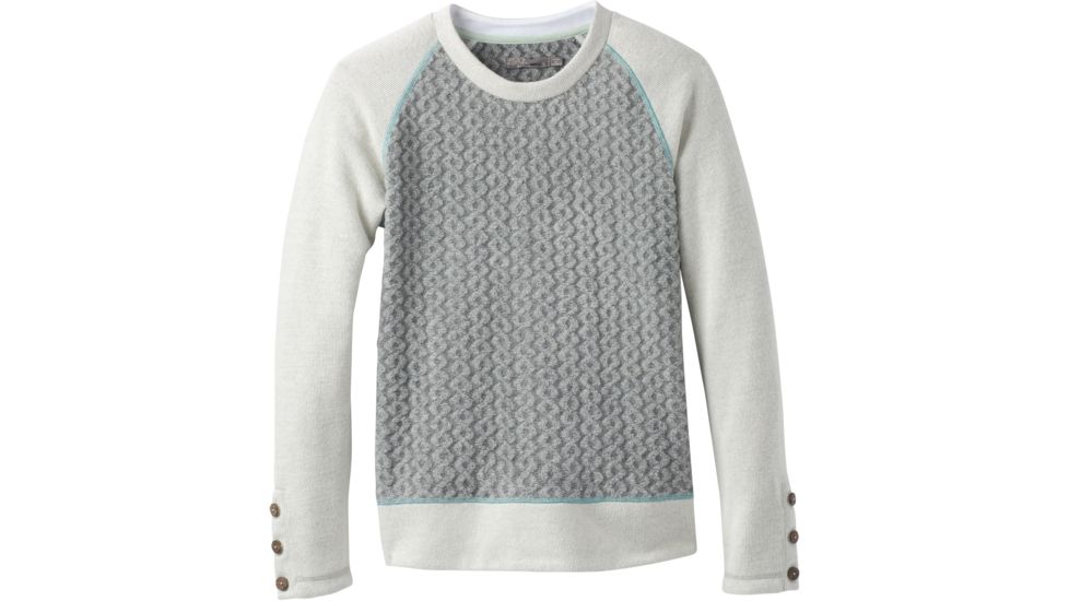 prAna Aya Sweater - Women's-Gravel-Large