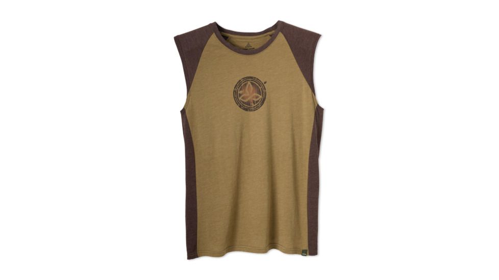 prAna Bamboo Sleeveless Tee - Men's-Moss-Small